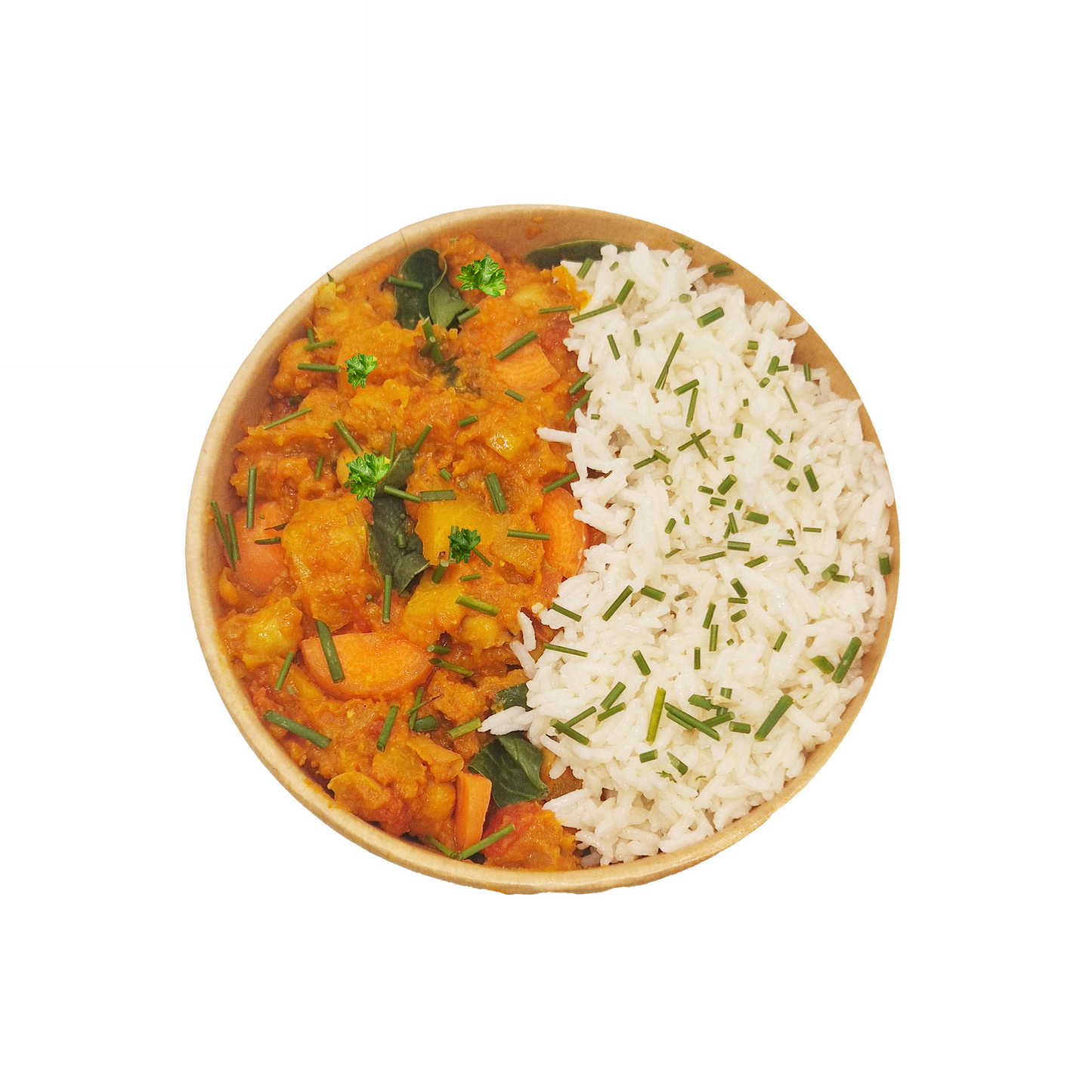 Roasted Butternut Squash & Chickpea Curry with Coconut Rice